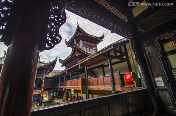 重庆江津塘河古镇 寺庙