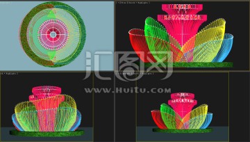 节日花瓣型led彩灯