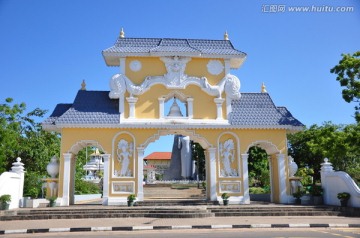 马塔勒寺庙大门