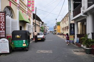 加勒古城街道