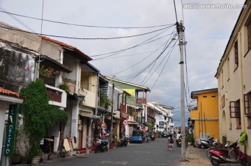 加勒古城街道