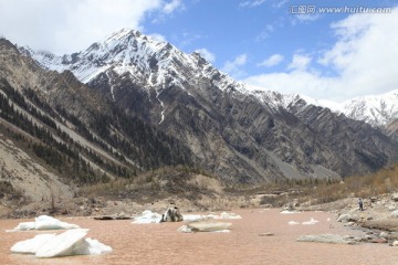 雪山融化