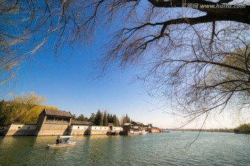 颐和园昆明湖春景