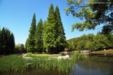 湖光山色