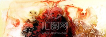 抽象油畫