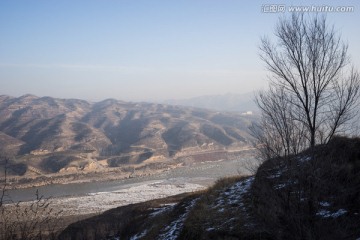 晋陕边界的黄河