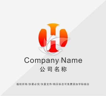 字母HLOGO设计