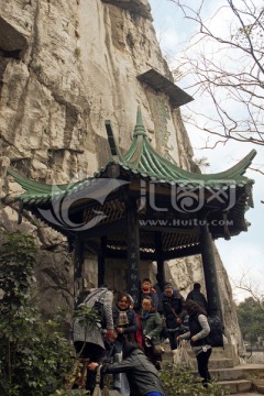 桂林独秀峰王城景区 仰止亭