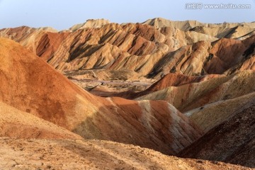 张掖丹霞地貌