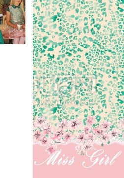 豹紋花朵