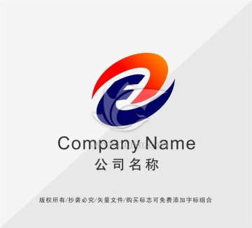 字母Flogo設(shè)計