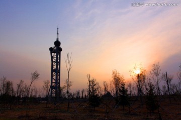 湿地 观光塔