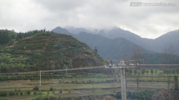 江西婺源古村落 梯田