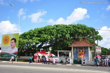 加勒街景