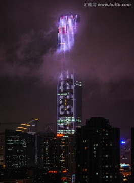 京基大厦夜景