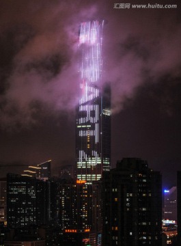 京基大厦夜景