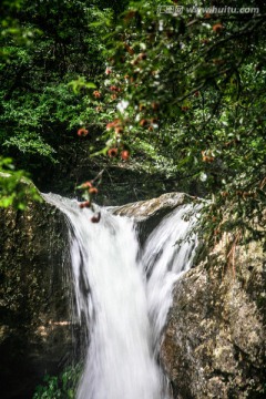 山谷溪流