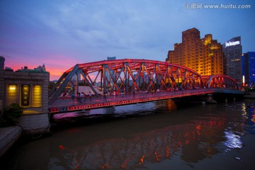 外白渡夜景