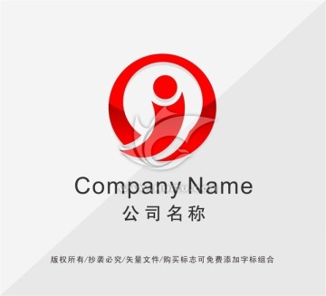 字母JLOGO设计