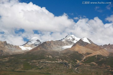 青藏雪山