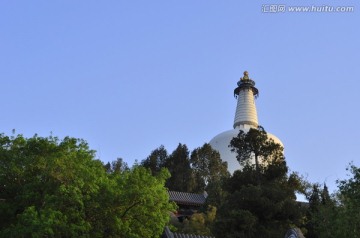 北京北海白塔