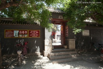 蓟县白塔寺大门