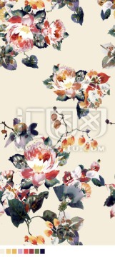 高清 紡織品圖案 床上用品圖