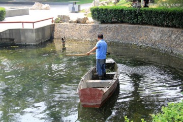 池塘清污