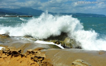 台湾海景太平洋海浪
