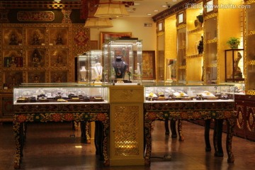 西藏文化工艺品展示厅