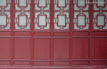 中式门窗 古建筑大门