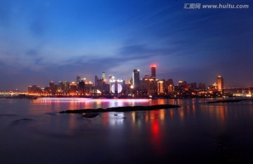 重庆风光 渝中半岛夜景
