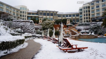 千岛湖开元 雪景