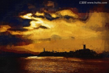 油畫 裝飾畫