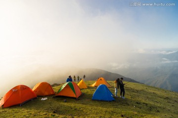 高山露营