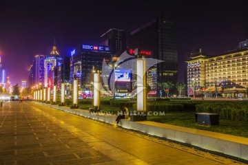 西安城市夜景