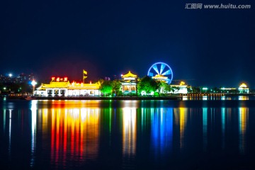 东昌湖夜景