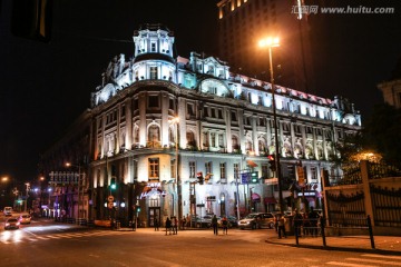 上海老建筑夜景