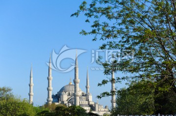 蓝色清真寺旅游图片
