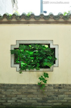 古建筑窗户房檐