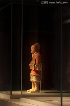 文物展厅 古代雕像 陶俑