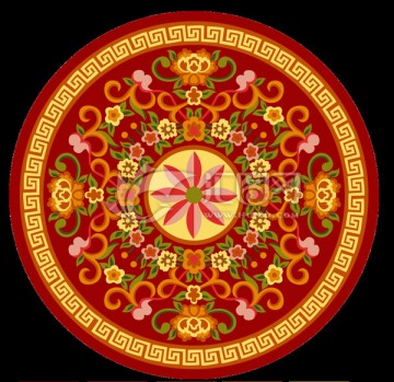 地毯圖案 花草地毯 歐式風格地