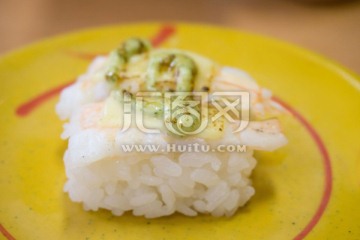 芝甜虾鱼寿司