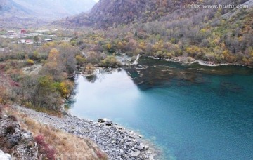 四川松潘牟泥沟全景