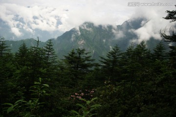 四川彭州九峰山云海