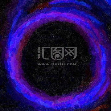 抽象無框畫