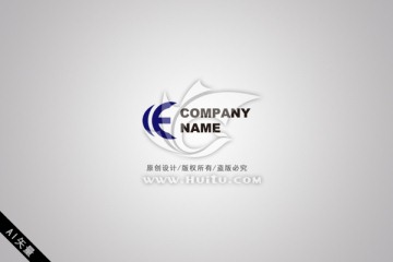 品牌LOGO E 字母LOGO