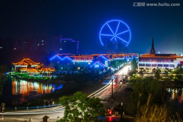 聊城夜景