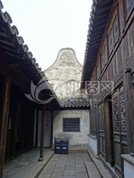 惠山古镇倪云林先生祠 庭院内景