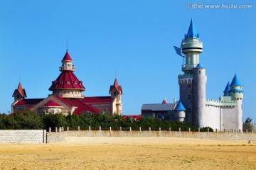 沙滩城堡